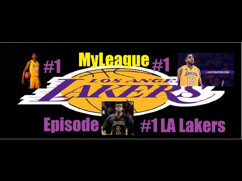 NBA 2K15 MyLeague: LA Lakers ep. 1 "Year 1 Sim"