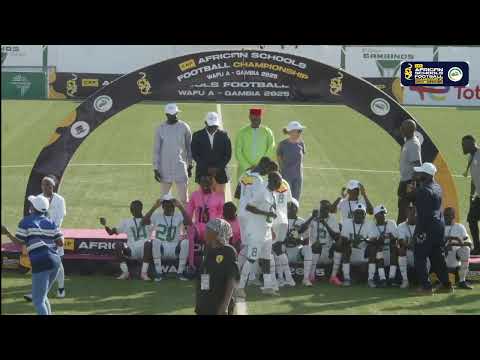 GUINEA VS SENEGAL CAF AFRICA SCHOOL FOOTBALL CHAMPIONSHIP
