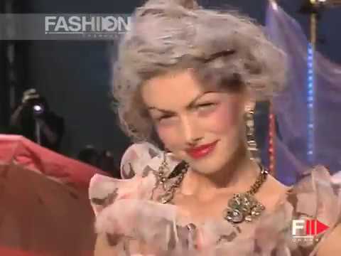 Fashion Show "John Galliano" Spring Summer 2008 Pret a Porter Paris 2 of 6 by Fashion Channel