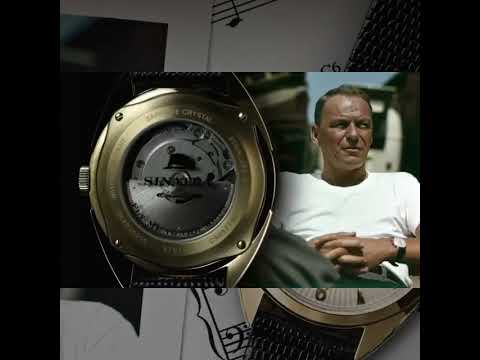 Orologio Limited Edition Frank Sinatra Automatico in Pelle di Bulova