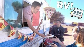 RV PIZZA TRUCK POP UP SHOP!