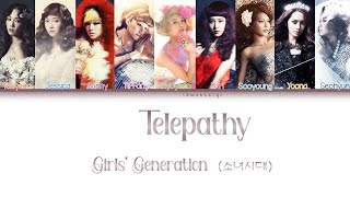 Girls' Generation/SNSD (소녀시대) - Telepathy/텔레피시 (Color Coded Lyrics-Han|Rom|Eng)