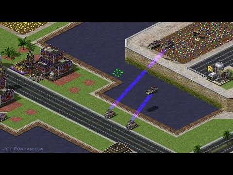 Red Alert 2: Strategic Retreat using Magnetrons