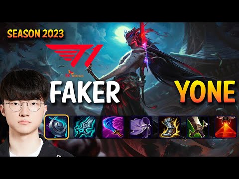 T1 Faker YONE vs SYLAS Mid - Patch 13.16 KR Ranked