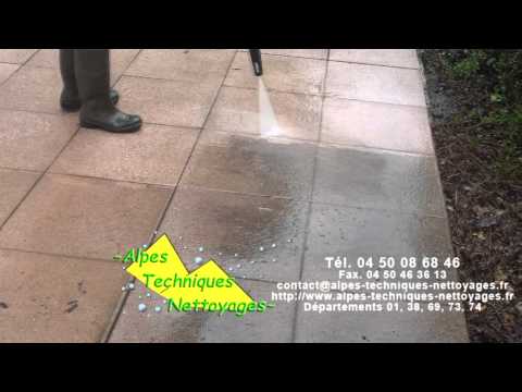 comment nettoyer dalles beton terrasse