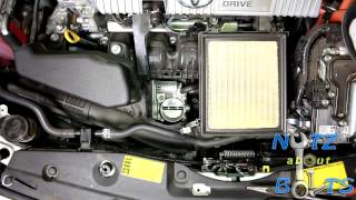 2010-2015 Toyota Prius Throttle body cleaning