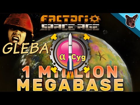 GLEBA!!! | 1 MILLION SPM MEGABASE | Factorio Space Age | 05