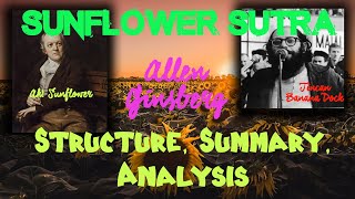 Sunflower Sutra by Allen Ginsberg | Line by Line Explanation, Summary, Analysis