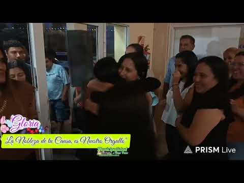 TACO POZO  ACTO DE RECONOCIMIENTO  A la Maestra Gloria Cisneros - Municipalidad-