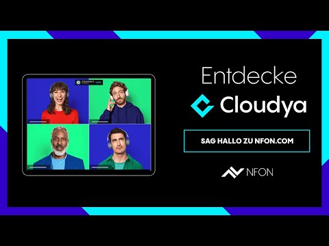 Entdecke Cloudya: Nahtlose Unternehmenskommunikation von NFON