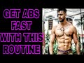 GET ABS FAST WITH THIS ROUTINE AISH MEHAN