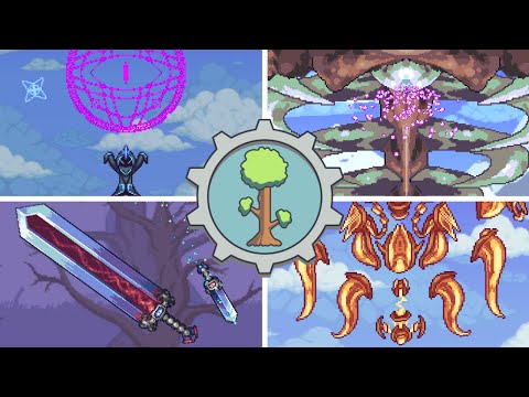 Terraria: Qwerty's Bosses and Items Mod - ALL BOSSES