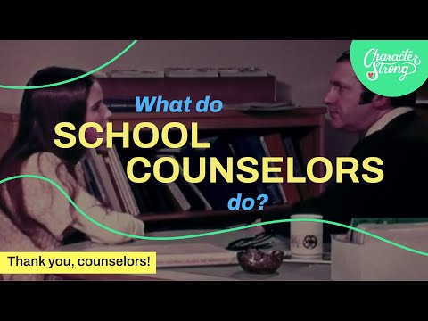 What do School Counselors do? Thank You Counselors!