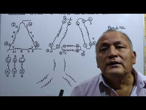 How to make a 12-point star-delta starter at 220 volts.