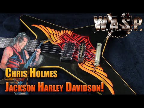 Chris Holmes Harley Davidson Guitar!