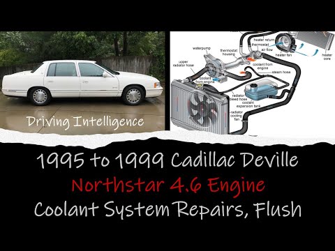 How To Flush, Fix Overheating, Leaks, Coolant Reservoir, Radiator Replacement: Cadillac Northstar