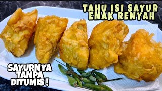 Download lagu HOW TO MAKE TOFU FILLED WITH  VEGETABLES THAT IS DELICIOUS AND CRYSPI mp3