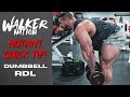 Nick Walker | MUTANT QUICK TIP! | DUMBBELL RDLs!