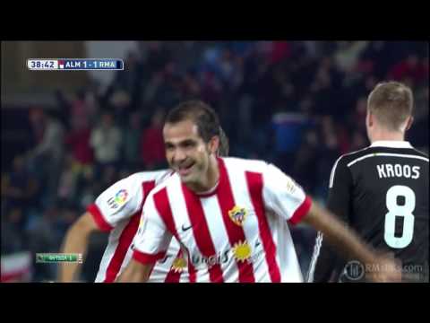 2014-15, La Liga 15th, Almeria 1-4 Real Madrid, 1-1 Verza