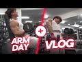 肩が痛い時の二頭トレーニング（vlog)