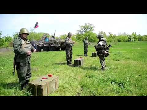 Russians teach DNR conscripts how to deal with mines