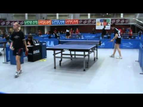 110423 Linz, JGT, Simone Dueholm - Theresa Raich