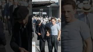 Visit a Newsstand in 1930s New York City - Restored Footage