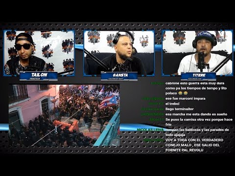 Residente, iLe & Bad Bunny - Afilando los Cuchillos - ANALISIS | PROTESTAS EN PR - En Directo 🔴