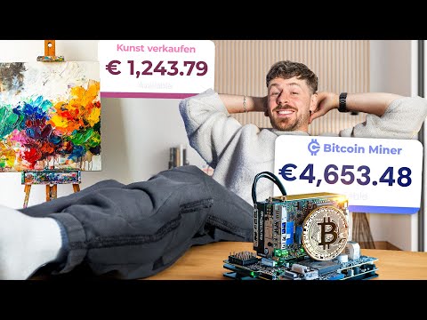 Ich teste faule Wege um schnell Online REICH zu werden 💸