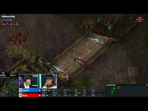 VSL SC2 - Byul vs Impact - 2017 Season1 - Ro8 Match1 5set