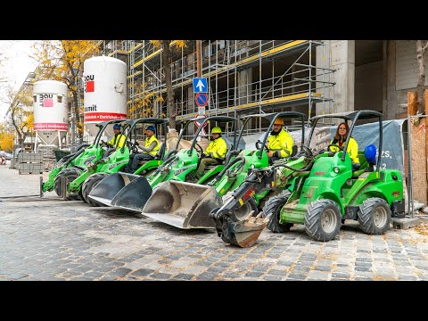 AVANT gépek földön, tetőn, levegőben