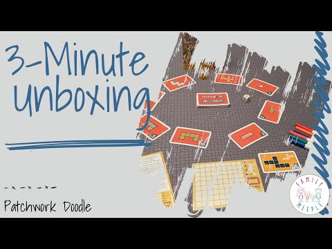 Patchwork Doodle - 3-Minute Unboxing