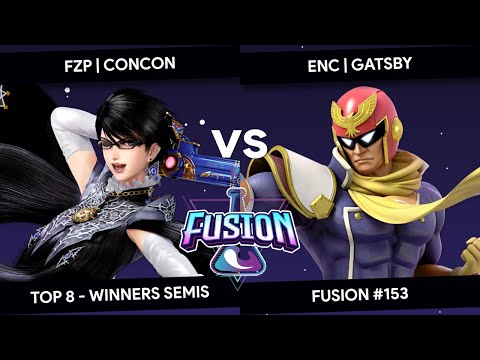 Fusion #153 - ConCon (Bayonetta) vs Gatsby (Captain Falcon) - Top 8 - Winners Semis