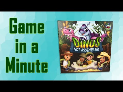 Game in a Minute: Dinos Not Assembled