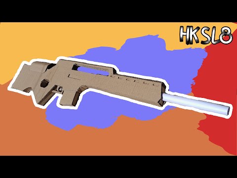 Como Hacer un HK SL8 de carton