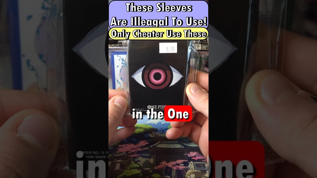 These One Piece TCG sleeves are banned — here’s why 👀