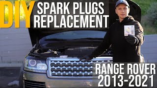 Spark Plugs  Replacement on Range Rover L405 and Sport L494 in Step by Step Guide Fixty #Fixty