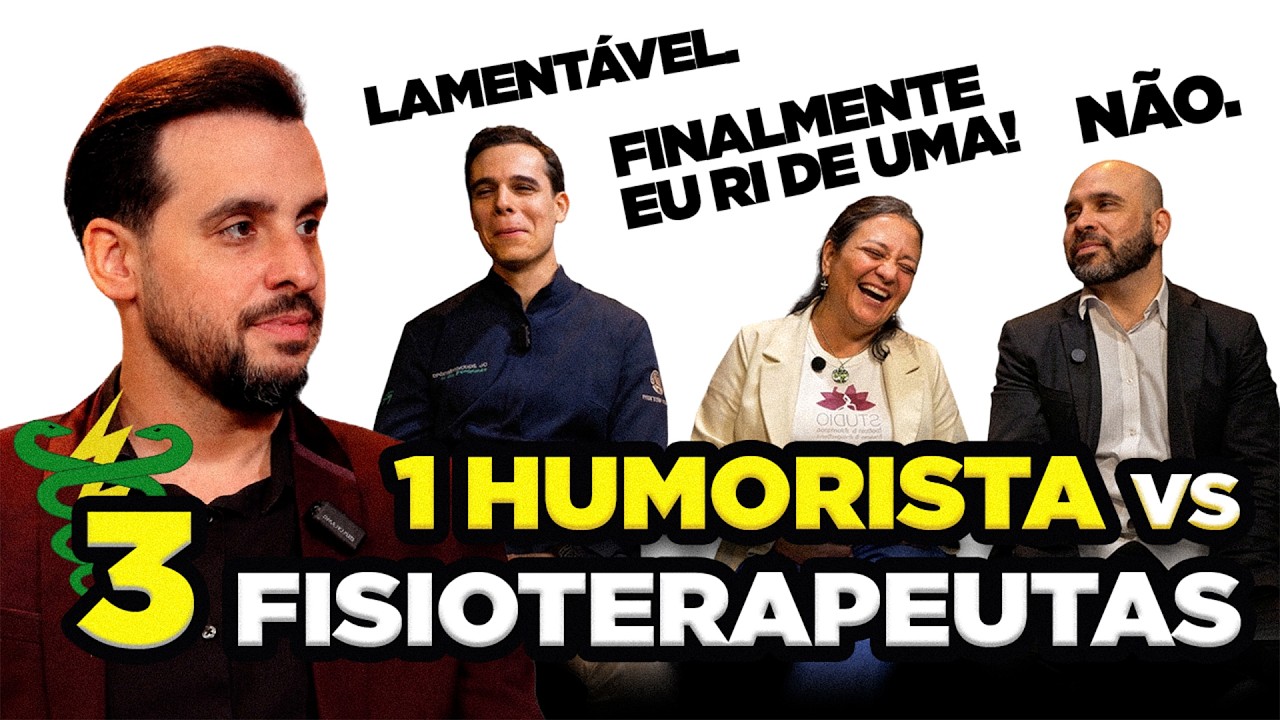 1 HUMORISTA VS 3 FISIOTERAPEUTAS