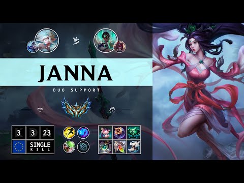 Janna Support vs Karma - EUW Challenger Patch 14.14