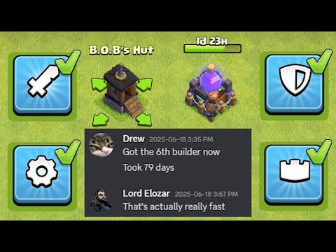 SO KÖNNEN SIE DEN 6. BUILDER IN WENIGER ALS 80 TAGEN FREISCHALTEN!!!