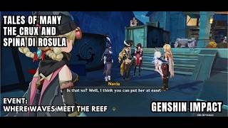 [Genshin Impact Event] Tales Of Many - Beidou & Navia - The Crux And Spina Di Rosula - Anecdotes