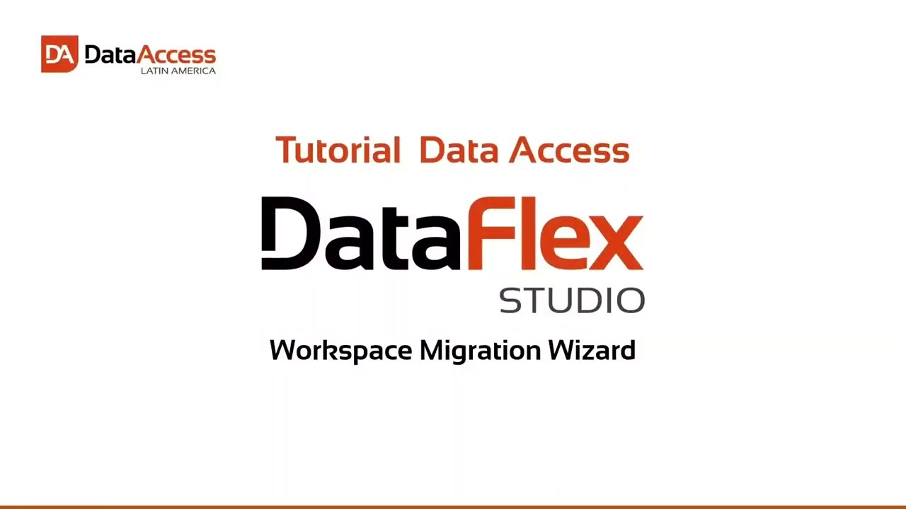 DataFlex Studio - Workspace Migration Wizard