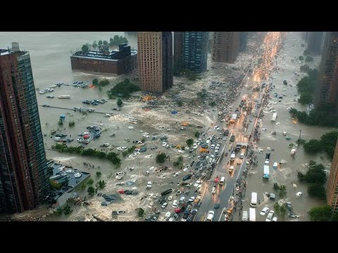 Apocalypse in New York! Monstrous flood in the largest city in the USA!