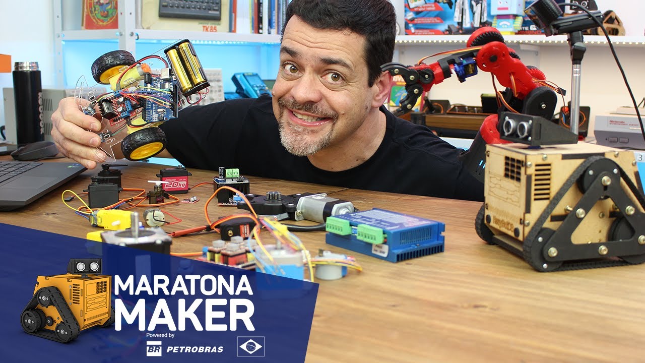 Qual Motor Ideal Para o Seu Robô Com Arduino? #MaratonaMaker