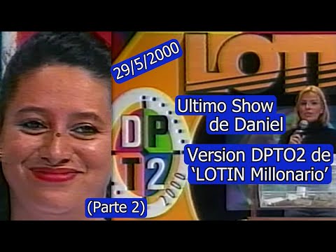 0521 Concurso LOTIN (antiguo 'LOTIN Millonario') durante DPTO2 (Parte 2) - 25 de Junio 2000
