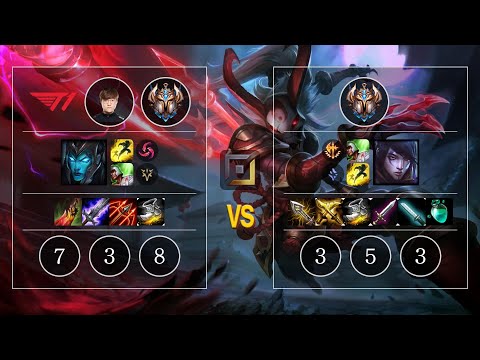 T1 Teddy Kalista vs Aphelios Bot - KR Challenger Patch 10.11