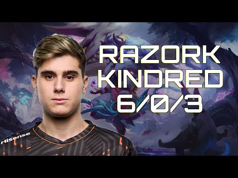 EUW SERVER - Razork Proves New Kindred Build Is Not Fair