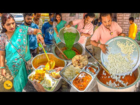 5 Star Quality Wala Shyam Rasoi Ka Unlimited Matar Paneer Thali Rs. 1/- Only l Delhi Food Tour