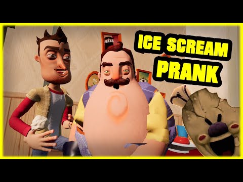Steam Community Video Ice Scream Ice Cream Prank Hello Neighbor Mod - roblox hello neighbor mod