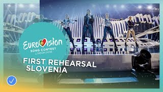 Lea Sirk - Hvala, ne! - First Rehearsal - Slovenia - Eurovision 2018